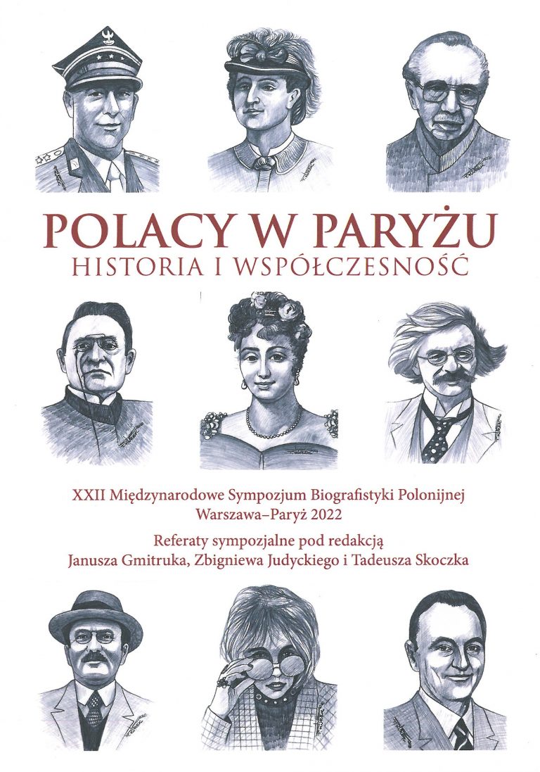 Polacy w Paryżu Historia i współczesność (red. J.Gmitruk Z.Judycki T.Skoczek)