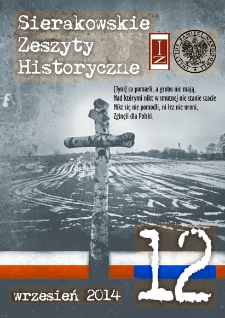 Sierakowskie zeszyty historyczne nr 12/wrzesień 2014 Straty osobowe ludności polskiej Międzychód (opr.zbiorowe)