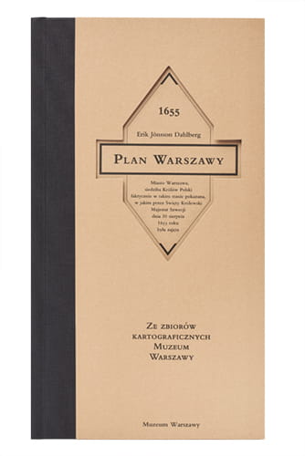 1655 Plan Warszawy zestaw (E.J.Dahlberg)